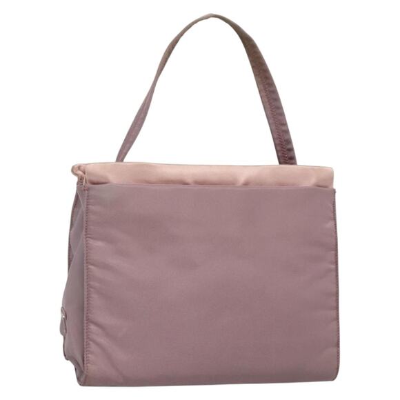 PRADA Hand Bag Nylon Pink - Picture 1 of 9